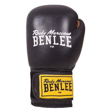 Рукавички боксерські Benlee EVANS 10oz / шкіра / чорні 149488-1888 фото