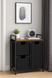 Кошик для білизни Costway Nordi 58 л в стилі Loft чорний 5900332063789 фото 10