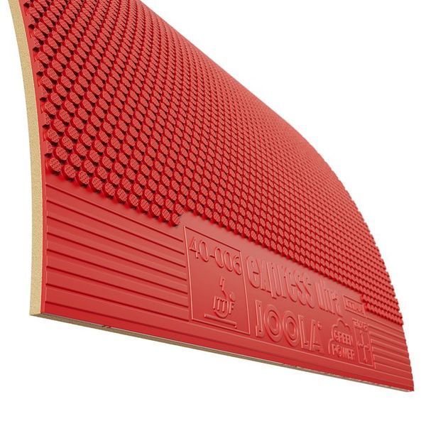 Накладка для ракетки Joola Express Ultra 2.0 Red &mdash; контроль і швидкість для настільного тенісу 931919 фото