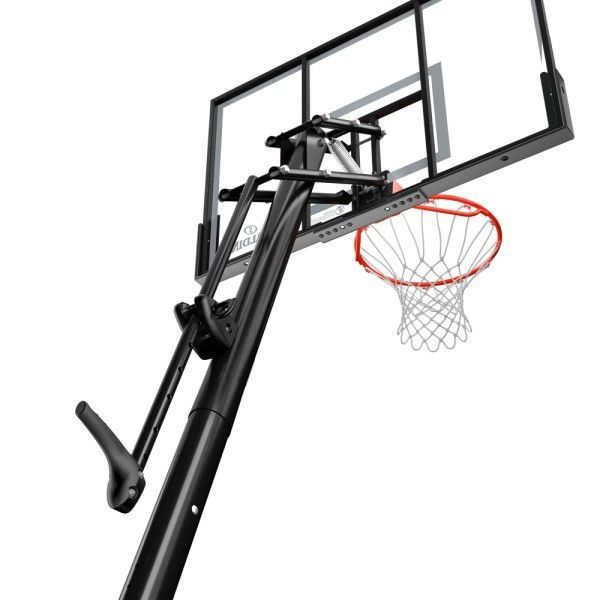 Баскетбольна мобільна стійка Spalding Gold TF 54" Acrylic 101617-04 фото