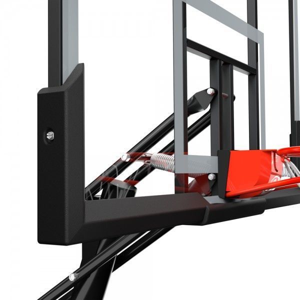 Баскетбольна мобільна стійка Spalding Gold TF 54" Acrylic 101617-04 фото
