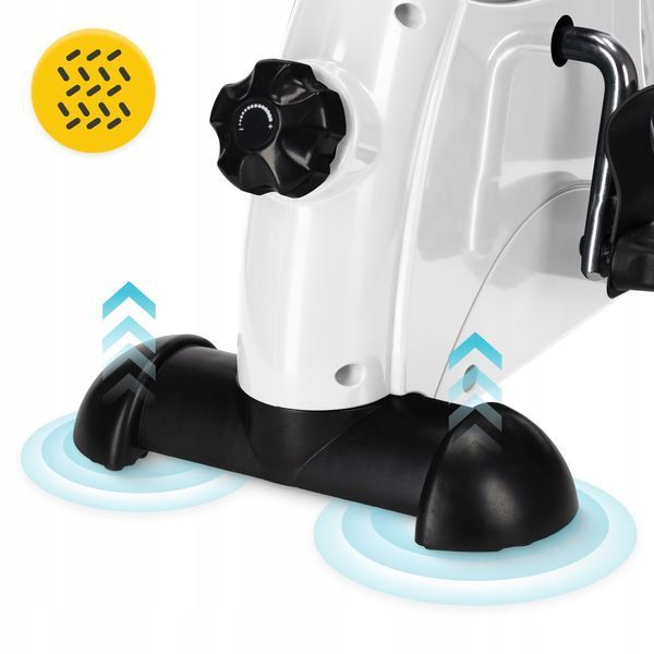 Міні велотренажер 4FIZJO Active 2 в 1 для рук та ніг White/Black (P-5905973406413) P-5905973406413 фото
