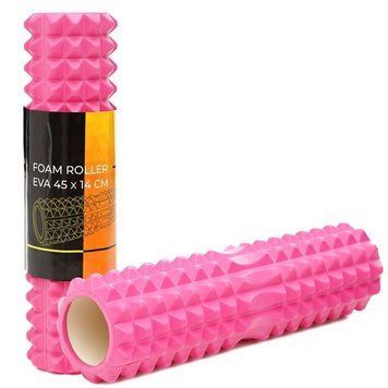 Масажний ролик Cornix EVA 45 x 14 см (валик, роллер) XR-0332 Pink XR-0332 фото