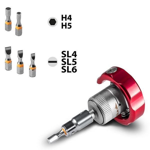 Викрутка з набором біт Trotec 40 pieces Bit and Socket Wrench Set (6200001005) DAS302815 фото
