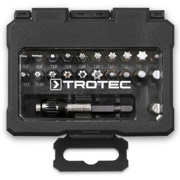 Набір біт Trotec PSCS Screwdriver 32 pieces Bit Set (6200001001) DAS302814 фото