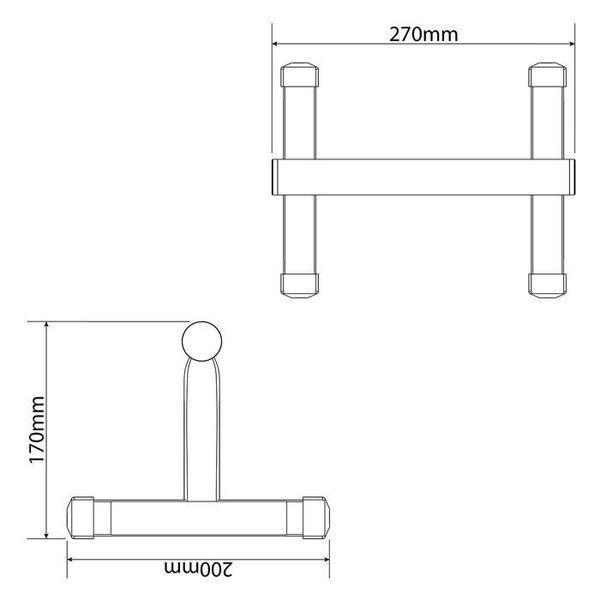 Поручні для віджимань K-Sport Push-Up KSH021 KS-24 фото
