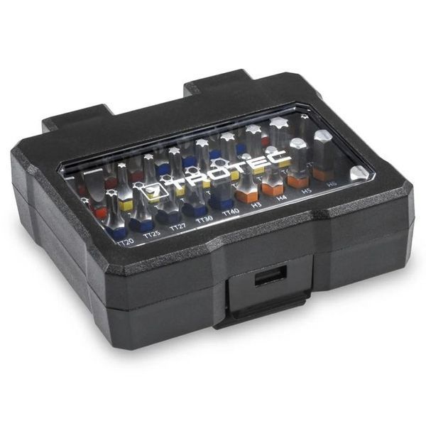 Набір біт Trotec PSCS Screwdriver 32 pieces Bit Set (6200001001) DAS302814 фото