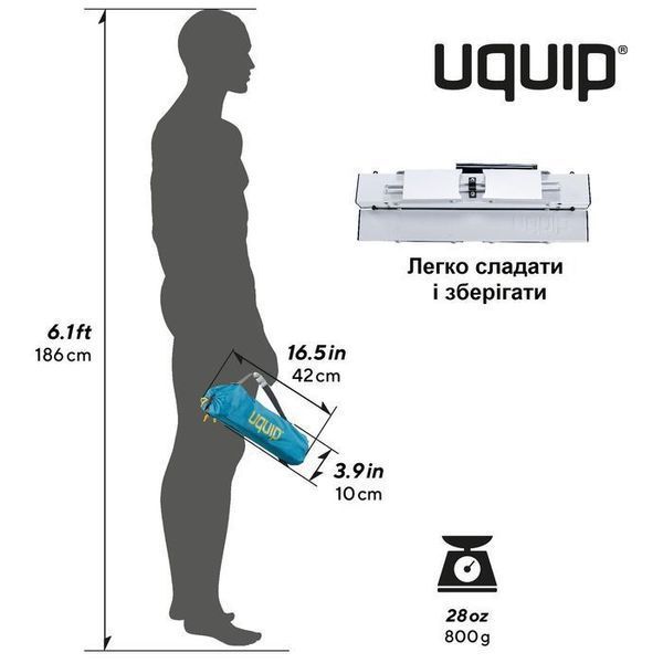 Стіл Uquip Handy Silver (244110) DAS302771 фото
