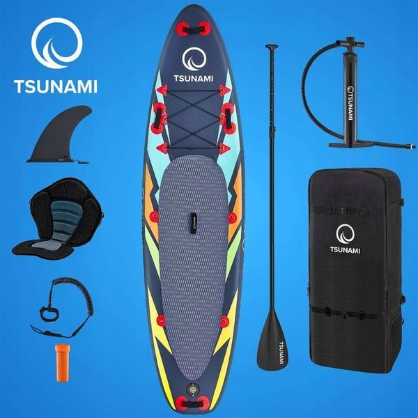 Надувна SUP дошка TSUNAMI 320 см з веслом Bolt T08 (P-5907739314277) P-5907739314277 фото