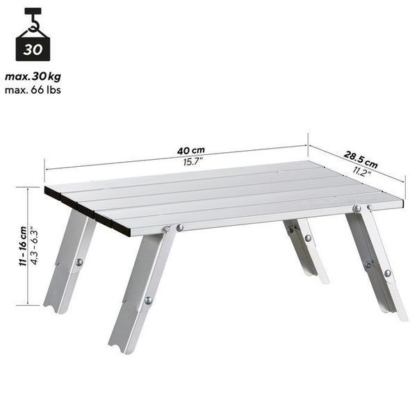 Стіл Uquip Handy Silver (244110) DAS302771 фото
