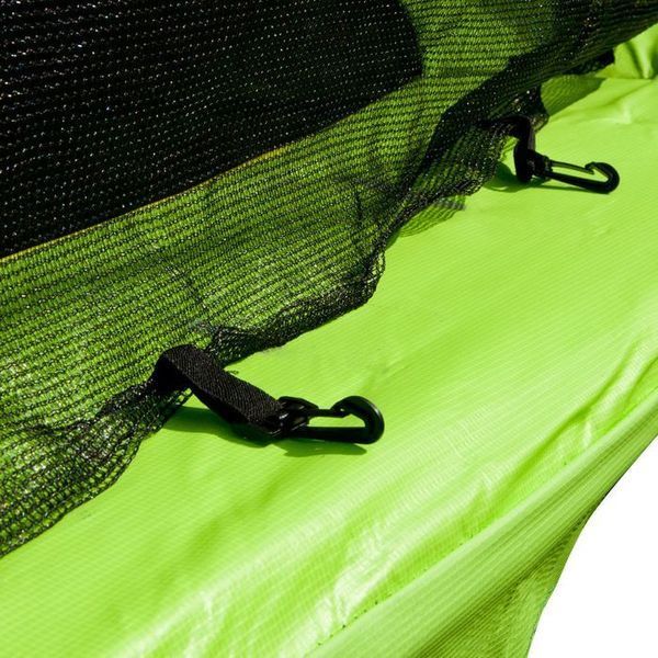 Батут Insportline Froggy Pro 366 см з захисною сіткою та драбинкою 2769-10 фото