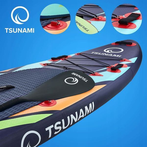 Надувна SUP дошка TSUNAMI 320 см з веслом Bolt T08 (P-5907739314277) P-5907739314277 фото