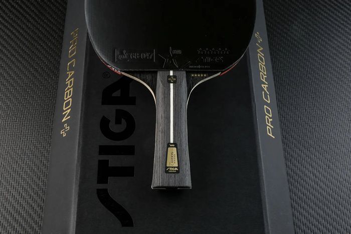Ракетка для настільного тенісу Stiga Pro Carbon Plus 5 Star FL (1215-2820-01) 931105 фото