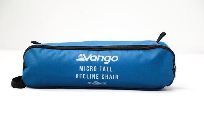 Стілець кемпінговий Vango Micro Tall Recline Chair Mykonos Blue (CHUMICRO0000001) 148925-1285036 фото