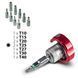 Викрутка з набором біт Trotec 40 pieces Bit and Socket Wrench Set (6200001005) DAS302815 фото 20