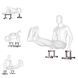 Поручні для віджимань K-Sport Push-Up KSH021 KS-24 фото 1