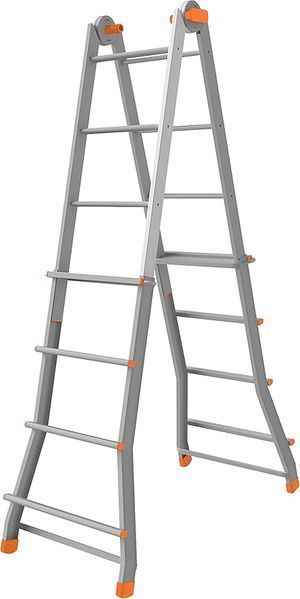 Драбина телескопічна Colombo Pratic 4+4 Steel (PRATIC4+4ACC) 932113 фото