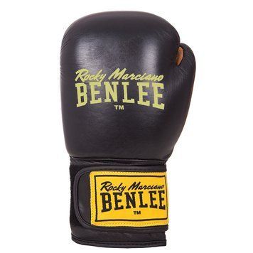 Рукавички боксерські Benlee EVANS 12oz / шкіра / чорні 149489-1888 фото