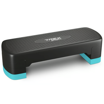 Степ платформа Trex Sport TX-030AS 3 рівнева чорно-блакитна 5902308235359 фото