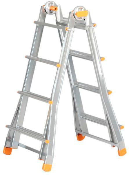 Драбина телескопічна Colombo Pratic 4+4 Steel (PRATIC4+4ACC) 932113 фото