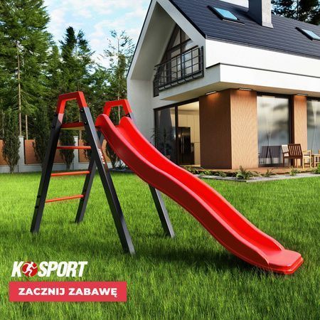 Садова гірка модульна металева дитяча KSOZ013S K-Sport KS-400 фото