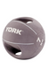 М'яч медбол 7 кг York Fitness із двома ручками, сірий 81424-1664 фото 1