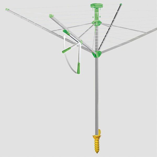 Сушарка для білизни вулична Juwel NovaPlus 500 Easy Green (30087) DAS303891 фото