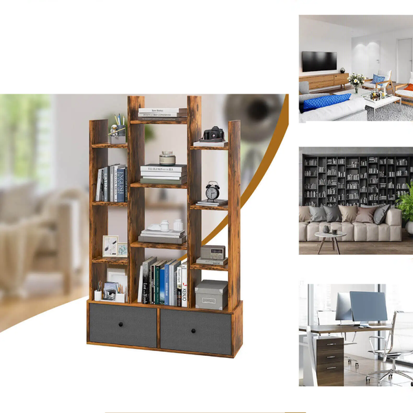 Стелаж Costway Drawer в стилі Loft 5903332069800 фото