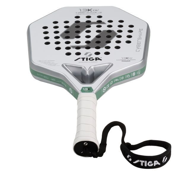 Ракетка для падел тенісу Stiga Racket 1.3K Ultra LW Cybershape (2203-1829-03) 931519 фото