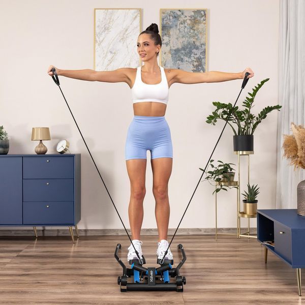 Степпер Gymtek XST700 синій &ndash; домашній кардіо-тренажер для фігури та здоров&rsquo;я 5907766661221 фото