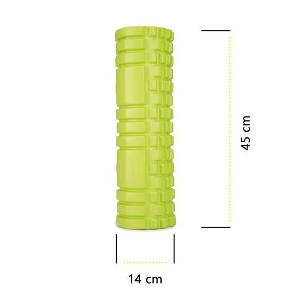 Масажний ролик Cornix EVA 45 x 14 см (валик, роллер) XR-0040 Green 148330-2692 фото