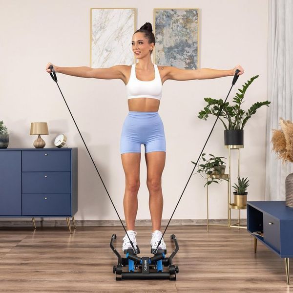 Степпер Gymtek XST700 синій &ndash; домашній кардіо-тренажер для фігури та здоров&rsquo;я 5907766661221 фото