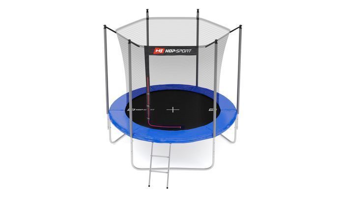Батут Hop-Sport з внутрішньою сіткою 8ft (244cm) Синій 2087-1664 фото