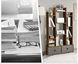 Стелаж Costway Drawer в стилі Loft 5903332069800 фото 6