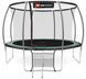 Батут Hop-Sport Premium з внутрішньою сіткою 12ft (366cm) Чорно-зелений 2902-1664 фото 2