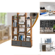 Стелаж Costway Drawer в стилі Loft 5903332069800 фото 12