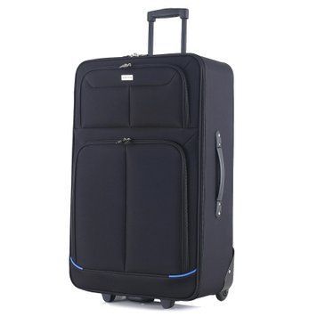 Валіза Semi Line 28" (L) Black/Blue Lines (T5753-3) DAS303174 фото