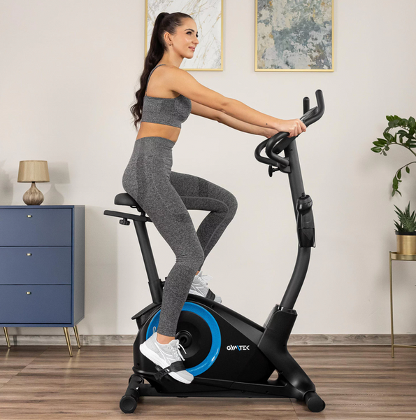 Велотренажер Gymtek XB3000 електромагнітний синій 21295-1664 фото