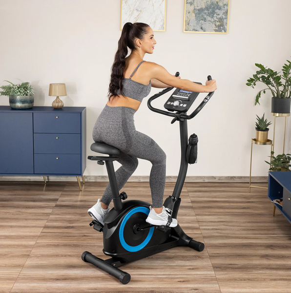 Велотренажер Gymtek XB3000 електромагнітний синій 21295-1664 фото