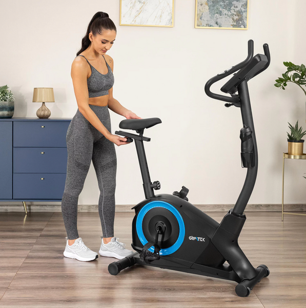 Велотренажер Gymtek XB3000 електромагнітний синій 21295-1664 фото