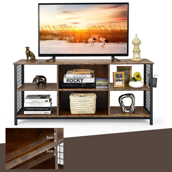Тумба комод Costway Mary з шухлядами в стилі Loft 5903332077910 фото