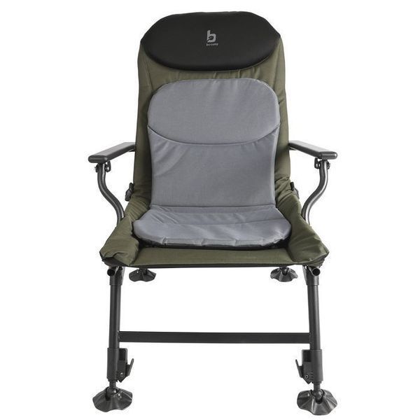 Крісло розкладне Bo-Camp Carp Black/Grey/Green (1204100) DAS301460 фото