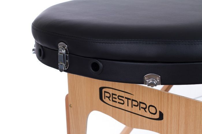Масажний стіл RESTPRO VIP OVAL 3 Чорний 9434-15 фото