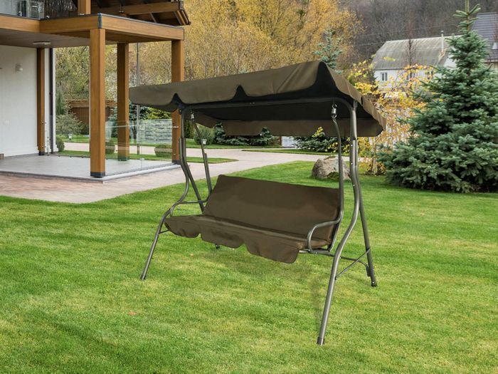 Садова 3 містна гойдалка Avko Relax ARSC18602 Brown 101620-3101 фото
