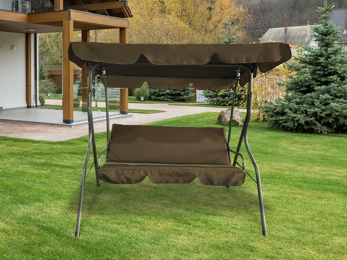 Садова 3 містна гойдалка Avko Relax ARSC18602 Brown 101620-3101 фото