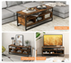 Тумба комод Costway Mary з шухлядами в стилі Loft 5903332077910 фото 8