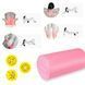 Масажний ролик Cornix EVA+ 30 x 15 см (валик, роллер) XR-0298 Pink XR-0298 фото 8