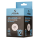 М'ячі для настільного тенісу Stiga Seasons, White 12 шт (1110-2810-12) 145080-1285036 фото 2