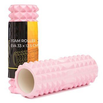 Масажний ролик Cornix EVA 33 x 12.5 см (валик, роллер) XR-0326 Light Pink XR-0326 фото