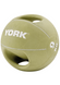 М'яч медбол 9 кг York Fitness із двома ручками, зелений 81426-1664 фото 1